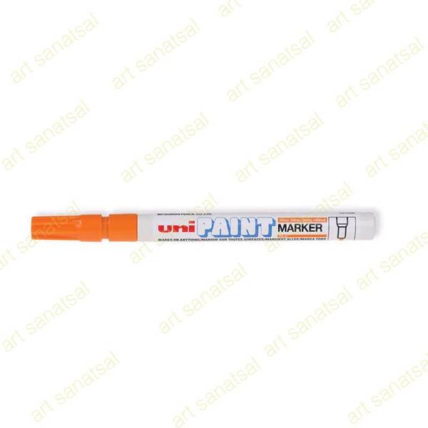 Uni Paint Yağ Bazlı Marker PX-21 0.8-1.2mm Orange
