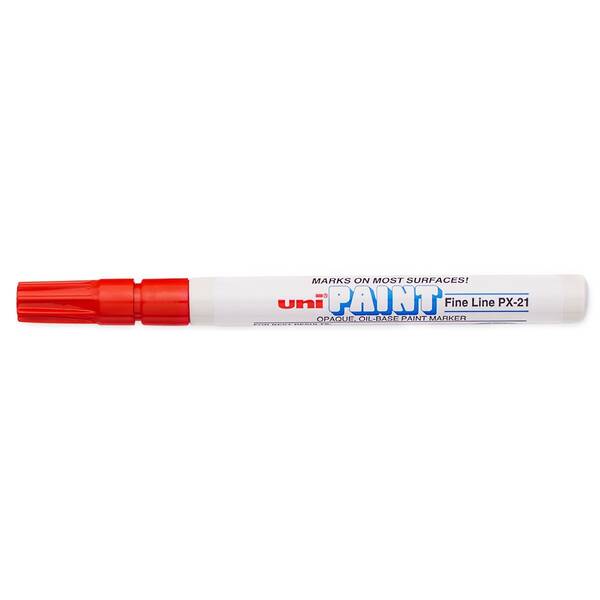 Uni Paint Yağ Bazlı Marker PX-21 0.8-1.2mm Red - 1