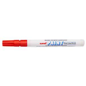 Uni - Uni Paint Yağ Bazlı Marker PX-21 0.8-1.2mm Red