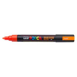 Uni Posca PC-5M Medium Marker 1.8-2.5 mm Fluorescent Orange - Uni