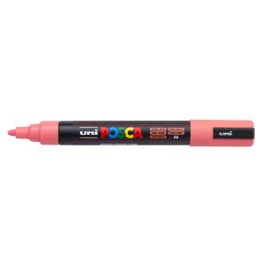 Uni Posca PC-5M Medium Marker 1.8-2.5 mm Coral Pink - Uni