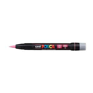 Uni - Uni Posca PCF-350 Brush Pen Marker 0.1-10 Mm Pink