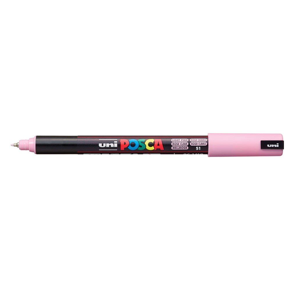 Uni Posca PC-1MR Ultra Fine Marker 0.7 mm Light Pink