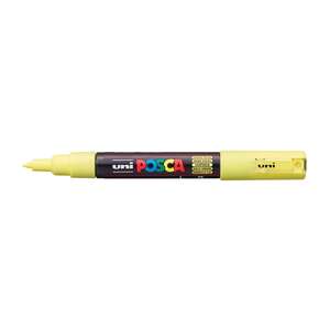 Uni Posca PC-1MR Ultra Fine Marker 0.7 mm Sunshine Yellow - Uni
