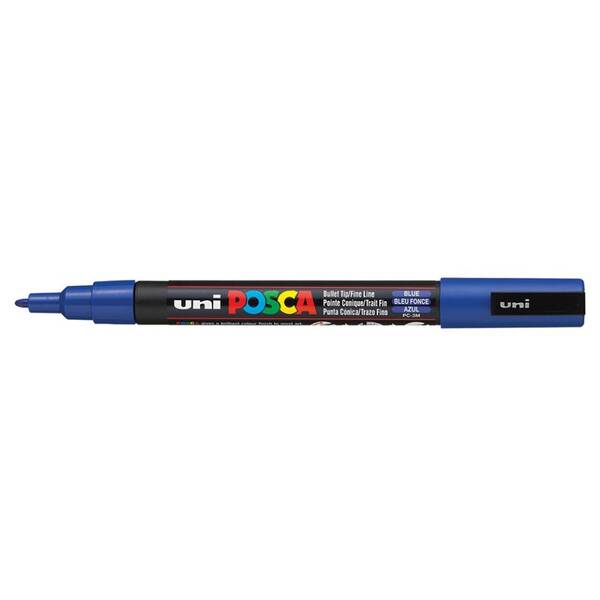 Uni Posca PC-3M Fine Marker 0.9-1.3 mm Blue