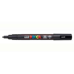 uni - Uni Posca PC-3M Fine Marker 0.9-1.3 mm Black