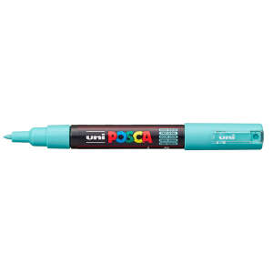 Uni Posca PC-1M Extra Fine Marker 0.7 mm Aqua Green - Uni