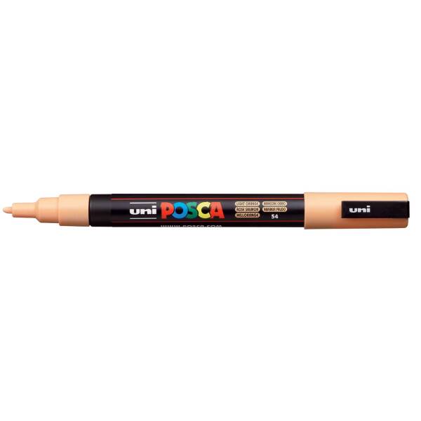 Uni Posca PC-3M Fine Marker 0.9-1.3 mm Light Orange - 1