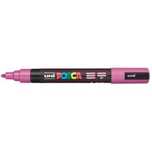 Uni Posca PC-5M Medium Marker 1.8-2.5 mm Raspberry - Uni