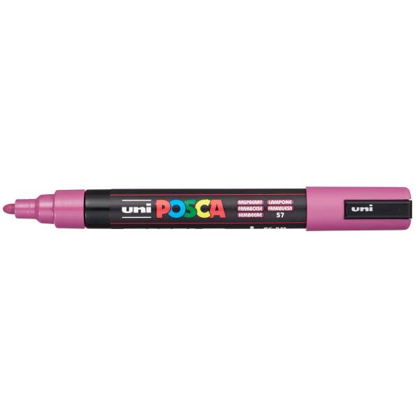 Uni Posca PC-5M Medium Marker 1.8-2.5 mm Raspberry - 1