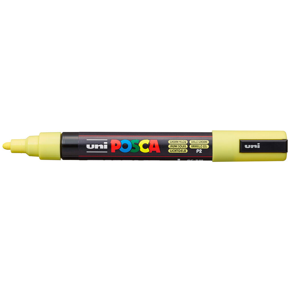 Uni Posca PC-5M Medium Marker 1.8-2.5 mm Sunshine Yellow