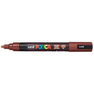 Uni Posca PC-5M Medium Marker 1.8-2.5 mm Cacao Brown - Uni