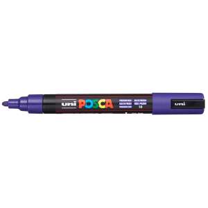 Uni Posca PC-5M Medium Marker 1.8-2.5 mm Prussian Blue - Uni