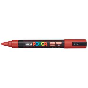 Uni Posca PC-5M Medium Marker 1.8-2.5 mm Ruby Red - Uni