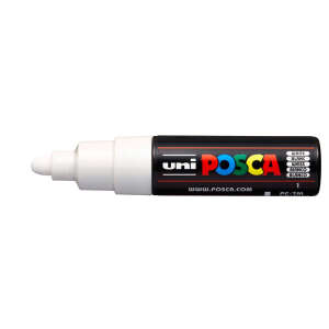 Uni Posca PC-7M Large Marker 4.5-5.5 mm White - Uni