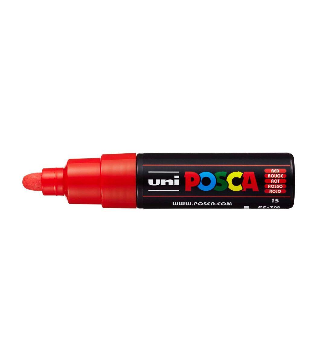 Uni Posca PC-7M Large Marker 4.5-5.5 mm Red