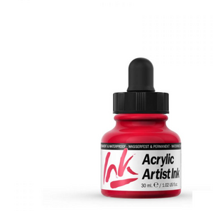 Vallejo Acrylic Artist Ink Sıvı Akrilik 30ml Carmine Red - Thumbnail