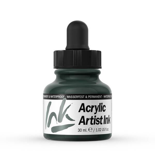 Vallejo Acrylic Artist Ink Sıvı Akrilik 30ml Dark Green