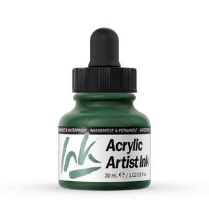 Vallejo Acrylic Artist Ink Sıvı Akrilik 30ml Green - Thumbnail