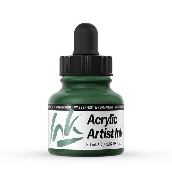 Vallejo Acrylic Artist Ink Sıvı Akrilik 30ml Green - 2