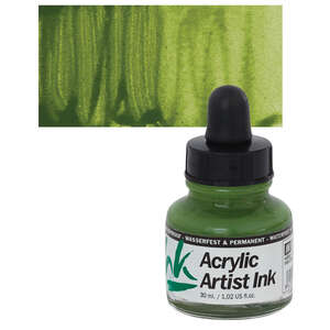 Vallejo Acrylic Artist Ink Sıvı Akrilik 30ml Green - 1