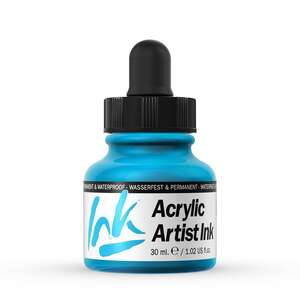 Vallejo Acrylic Artist Ink Sıvı Akrilik 30ml Light Blue - 2