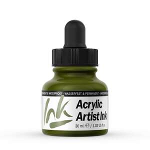 Vallejo Acrylic Artist Ink Sıvı Akrilik 30ml Olive Green - 2