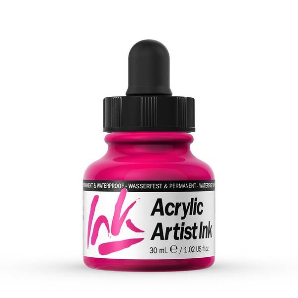 Vallejo Acrylic Artist Ink Sıvı Akrilik 30ml Primary Magenta - 1