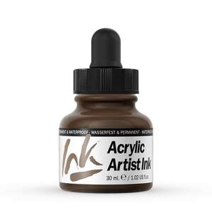 Vallejo Acrylic Artist Ink Sıvı Akrilik 30ml Umber - 2