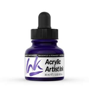 Vallejo Acrylic Artist Ink Sıvı Akrilik 30ml Violet - Thumbnail