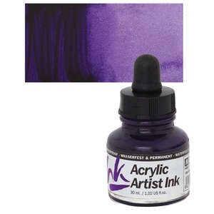 Vallejo - Vallejo Acrylic Artist Ink Sıvı Akrilik 30ml Violet