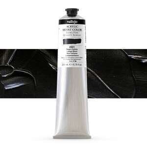 Vallejo Artist Akrilik Boya 200Ml Seri 1 301 Lamp Black - 1