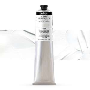 Vallejo Artist Akrilik Boya 200Ml Seri 1 303 Titanium White Rutile - 1