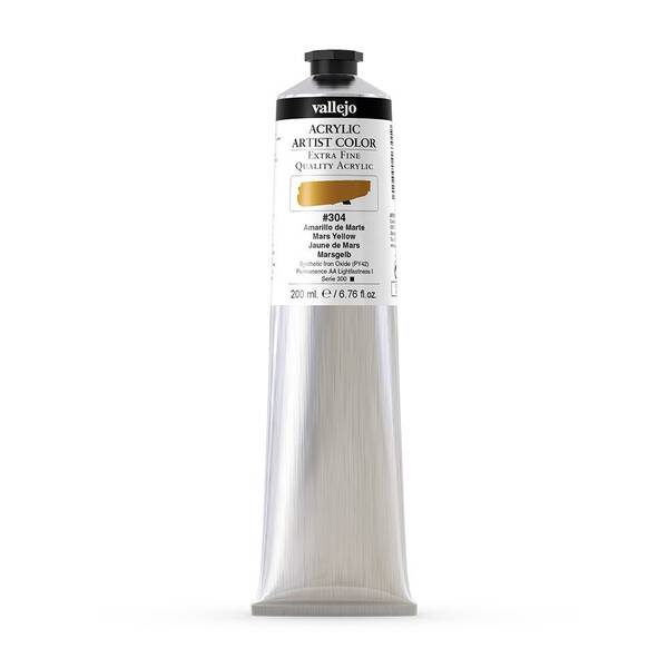 Vallejo Artist Akrilik Boya 200Ml Seri 1 304 Mars Yellow - 3