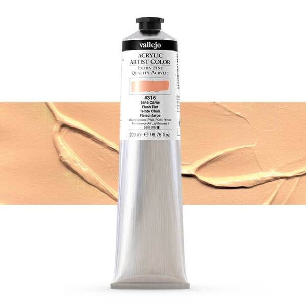 Vallejo Artist Akrilik Boya 200Ml Seri 1 316 Flesh Tint - 1