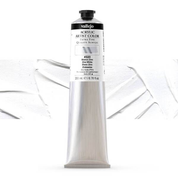 Vallejo Artist Akrilik Boya 200Ml Seri 1 320 Zinc White - 1