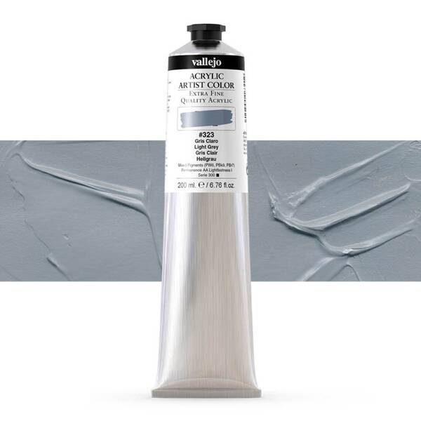 Vallejo Artist Akrilik Boya 200Ml Seri 1 323 Light Grey - 1