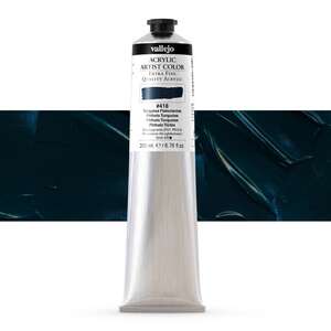 Vallejo Artist Akrilik Boya 200Ml Seri 2 418 Phthalo Turquoise - 1