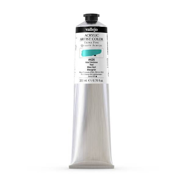 Vallejo Artist Akrilik Boya 200Ml Seri 2 426 Teal - 3