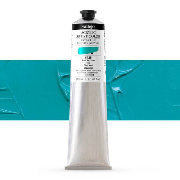 Vallejo Artist Akrilik Boya 200Ml Seri 2 426 Teal - 1