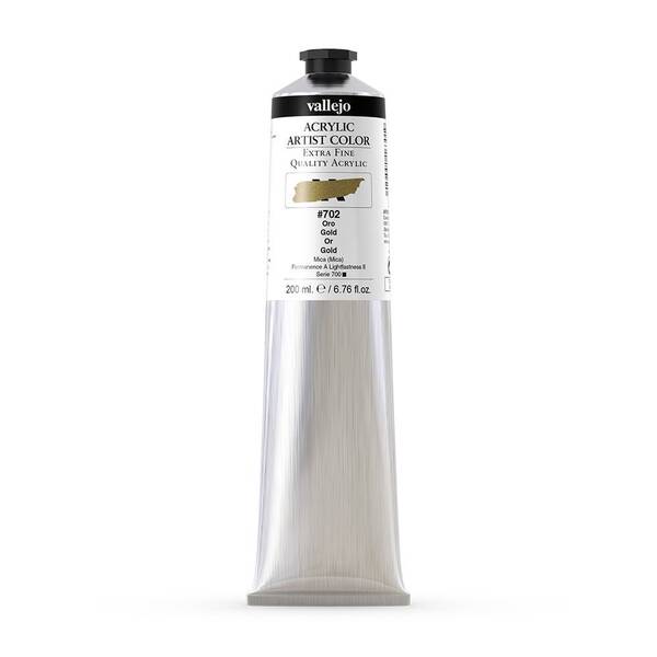 Vallejo Artist Akrilik Boya 200Ml Seri 5 702 Gold - 3