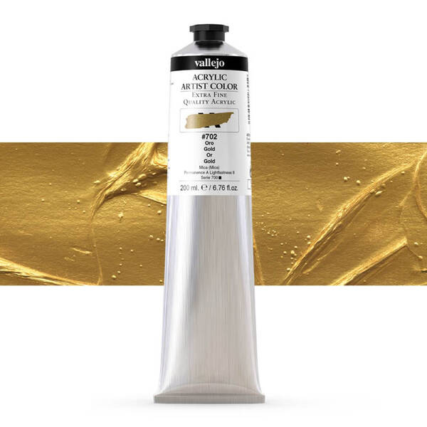 Vallejo Artist Akrilik Boya 200Ml Seri 5 702 Gold - 1