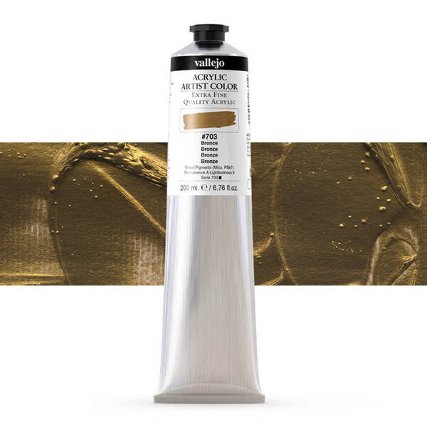 Vallejo Artist Akrilik Boya 200Ml Seri 5 703 Bronze - 1
