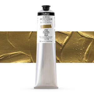 Vallejo Artist Akrilik Boya 200Ml Seri 5 705 Antique Gold - Vallejo