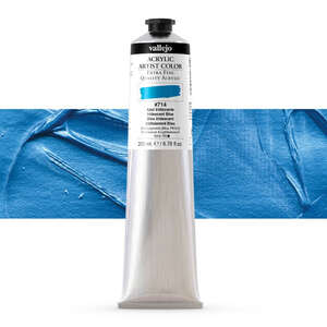Vallejo Artist Akrilik Boya 200Ml Seri 5 714 Iridescent Blue - 1