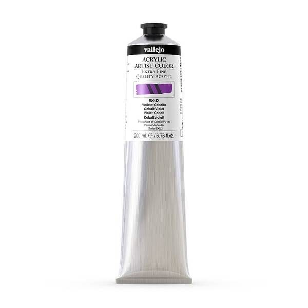 Vallejo Artist Akrilik Boya 200Ml Seri 6 802 Cobalt Violet - 3