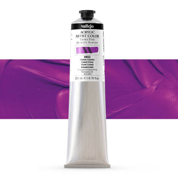 Vallejo Artist Akrilik Boya 200Ml Seri 6 802 Cobalt Violet - 1