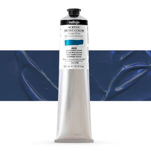 Vallejo Artist Akrilik Boya 200Ml Seri 6 808 Cobalt Blue Chrome - 1