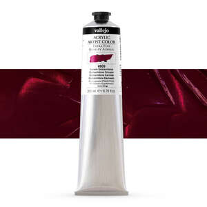 Vallejo Artist Akrilik Boya 200Ml Seri 6 809 Quinacridone Crimson - Vallejo