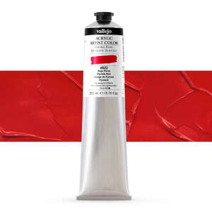 Vallejo Artist Akrilik Boya 200Ml Seri 6 822 Pyrrole Red - 1